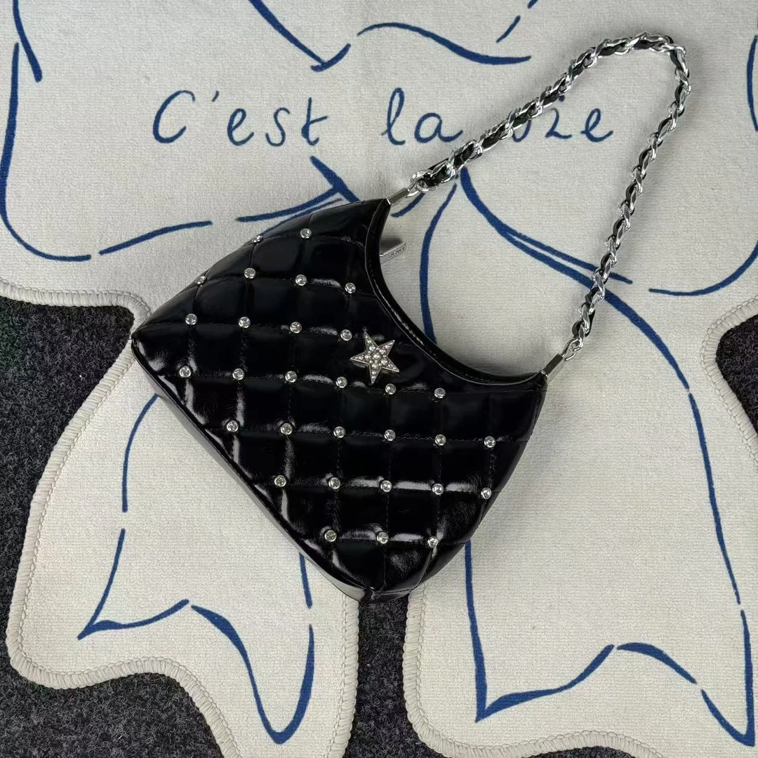 一张同学【长约25宽7高16单位厘米】时尚手提单肩斜挎包C5991黑色