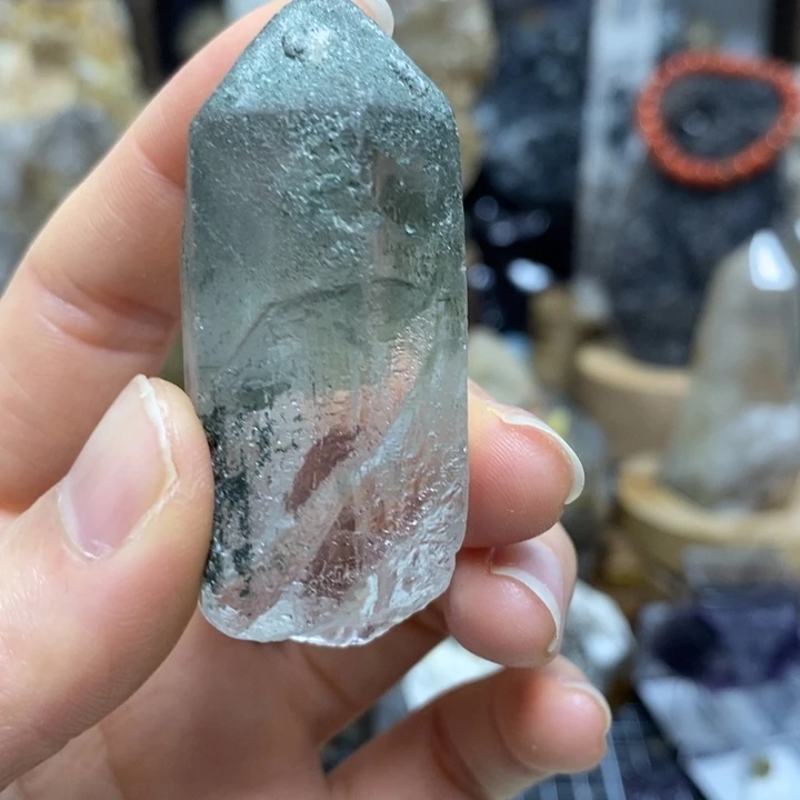 水晶水晶柱未镶嵌