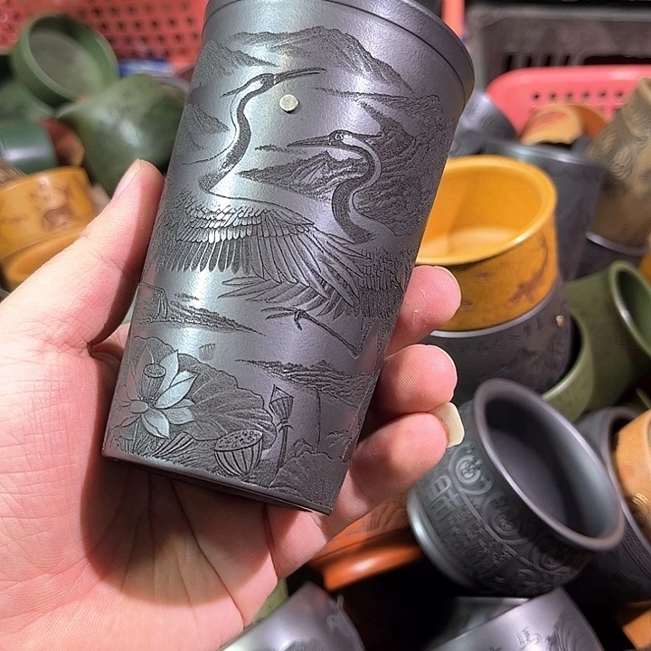 茶杯紫砂全手工紫砂主人杯