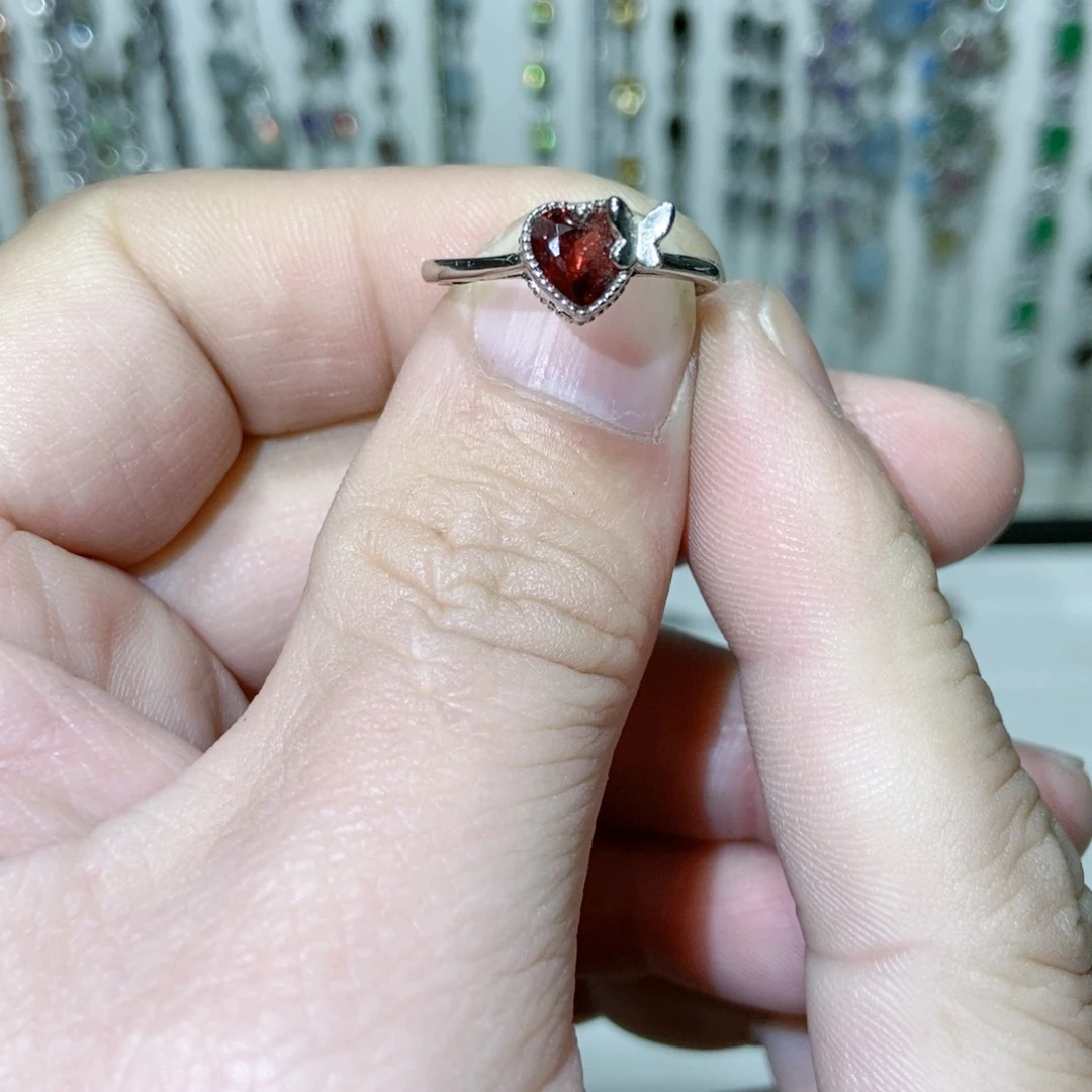 紫晶珠宝半成品银S925镶嵌