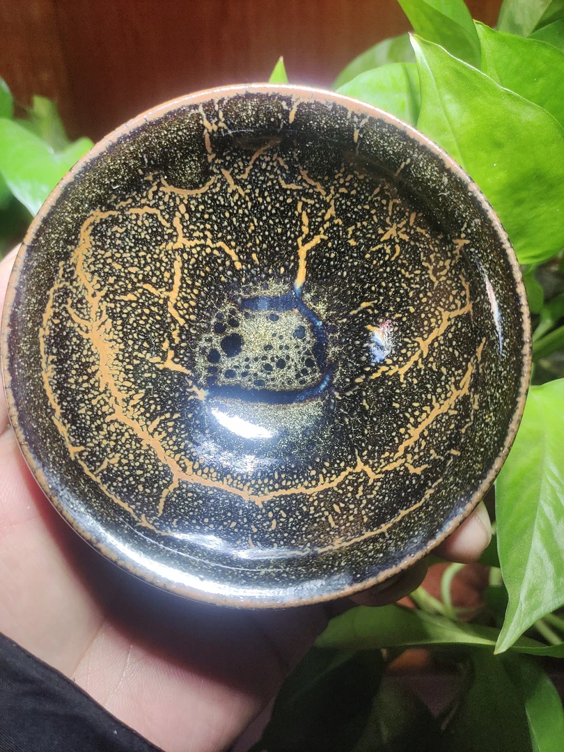 复古建盏茶杯柴烧工艺陶瓷功夫茶具主人杯品茗杯
