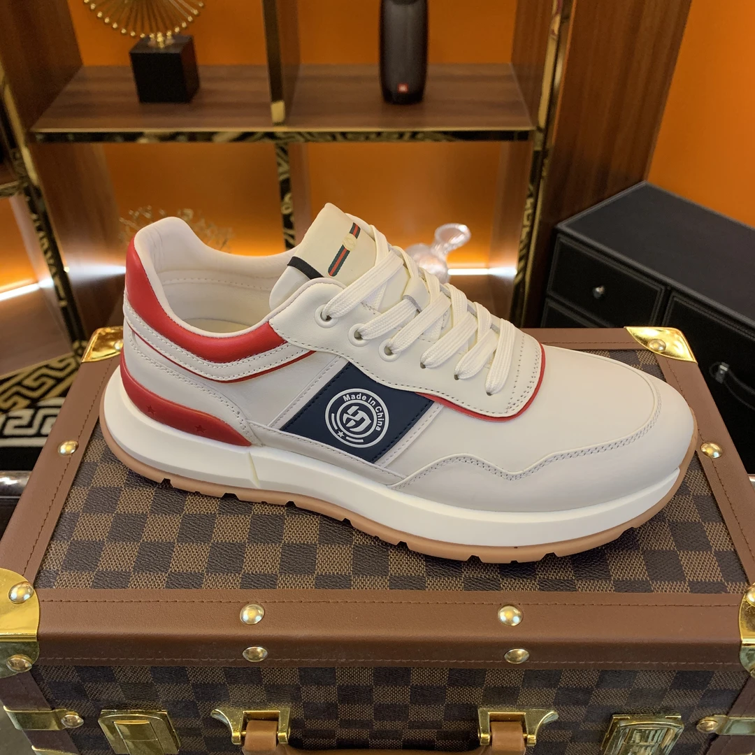 XD2698-10（单鞋）春季新款男鞋时尚潮鞋材质牛皮