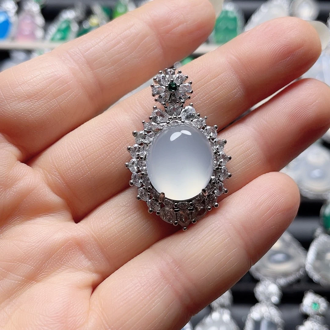 玛瑙/玉髓挂件吊坠未镶嵌