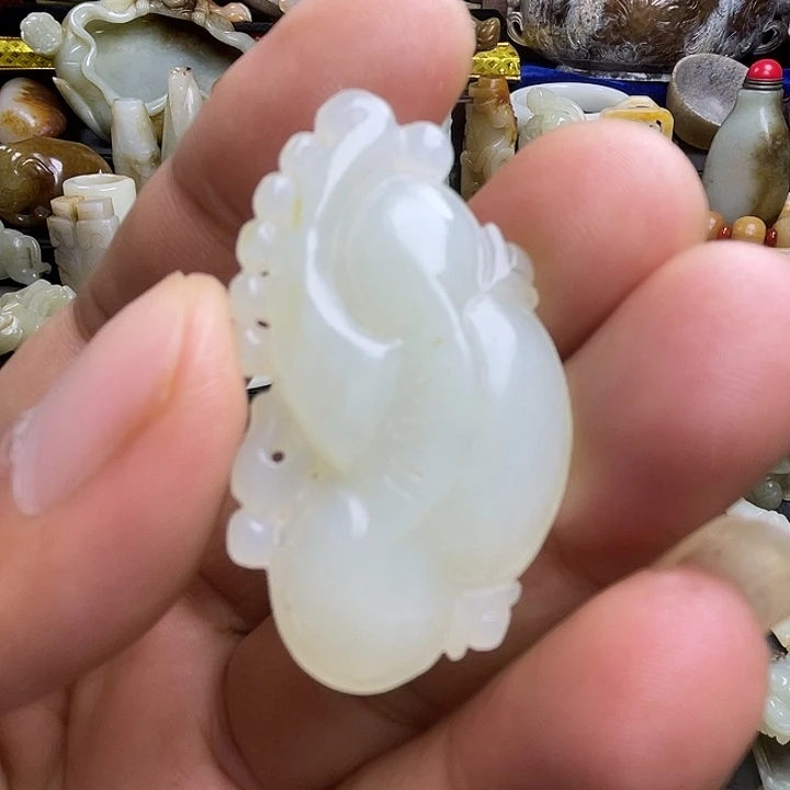 颈饰未镶嵌和田玉