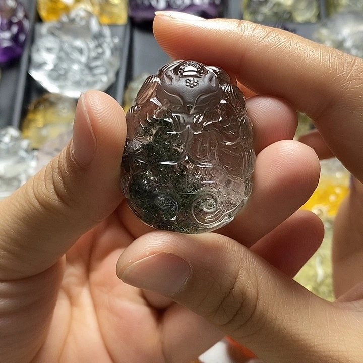 未镶嵌颈饰水晶水晶吊坠