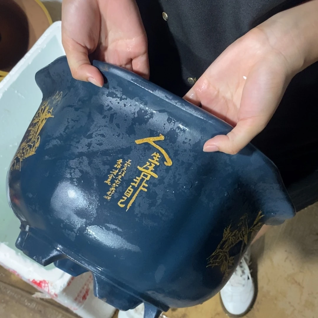 紫砂花盆口径口径27 15