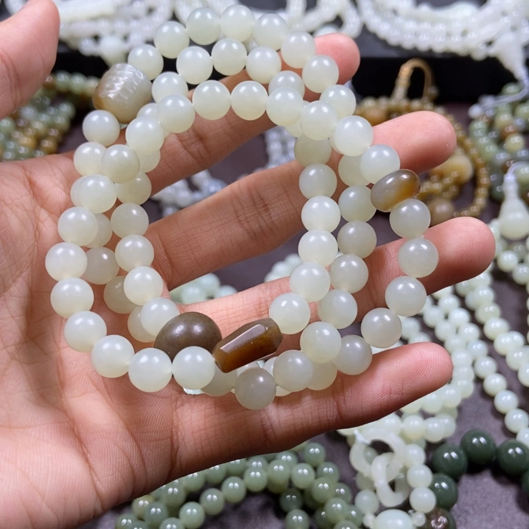 爱***牛和田玉未镶嵌把件