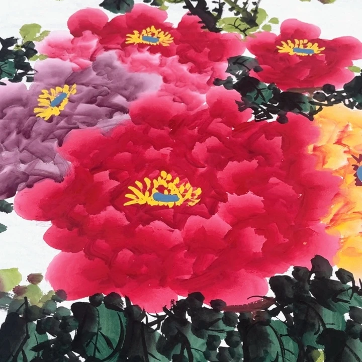 国画我的心好痛啊我的心真的好痛啊好痛啊