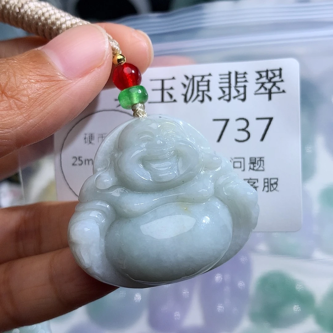 翡翠未镶嵌颈饰737