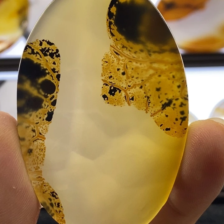 玛瑙/玉髓合金颈饰
