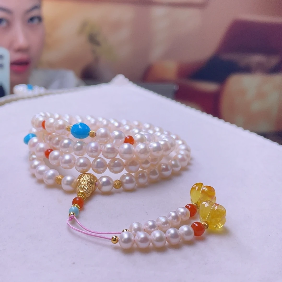 琥珀未镶嵌裸石项链