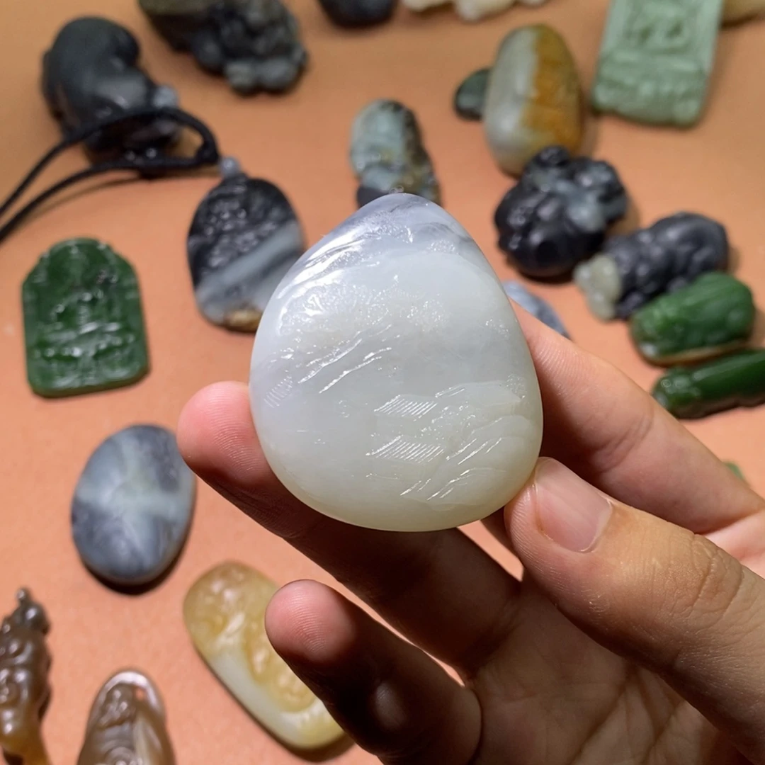 未镶嵌和田玉挂件用****9