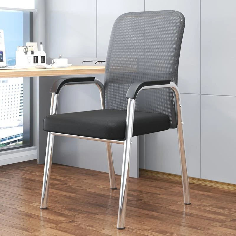 FAVMARTHA电脑椅舒适久坐会议椅家用办公椅四腿学生宿舍座椅麻将