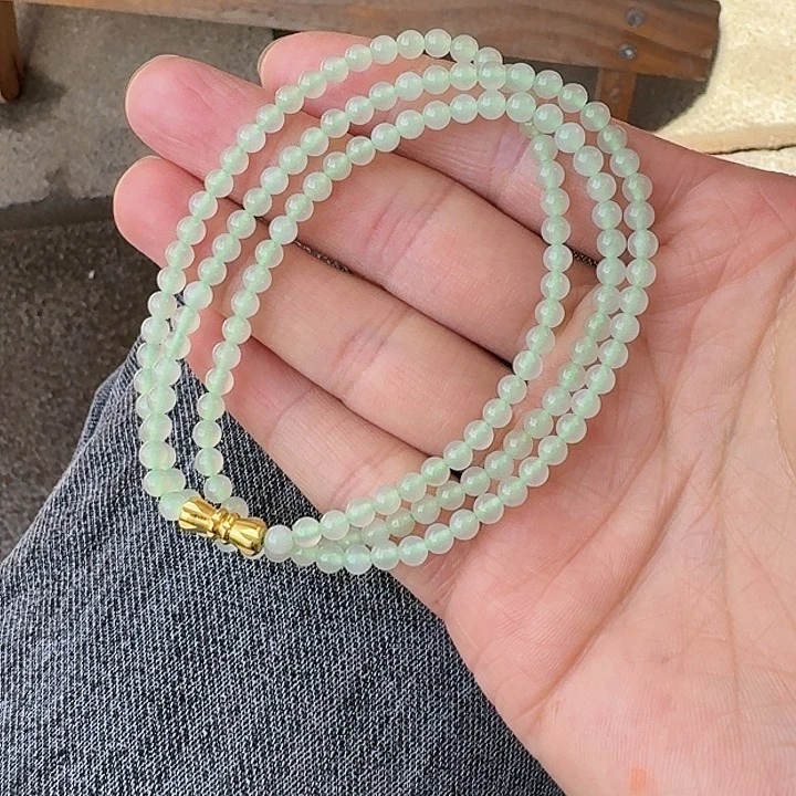 和田玉未镶嵌项链