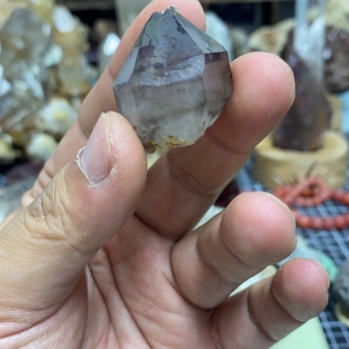 水晶水晶柱未镶嵌