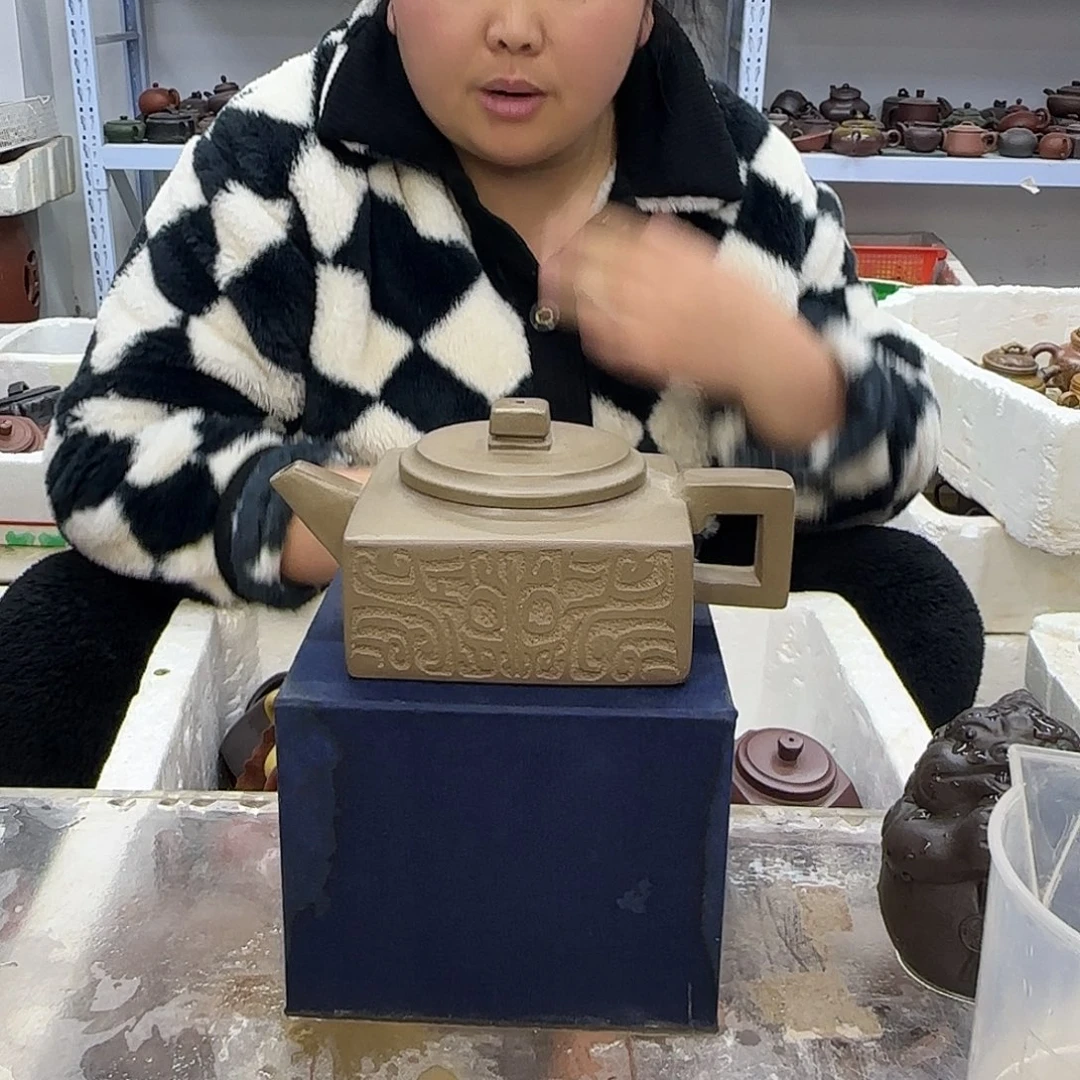 紫砂茶壶宜兴紫砂壶瑕疵处理