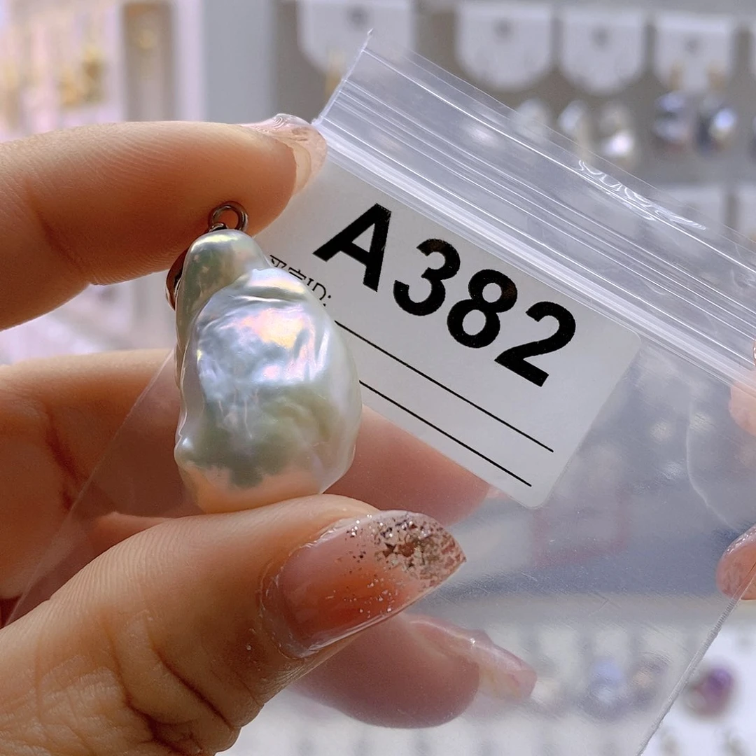 淡水珍珠颈饰银S925镶嵌