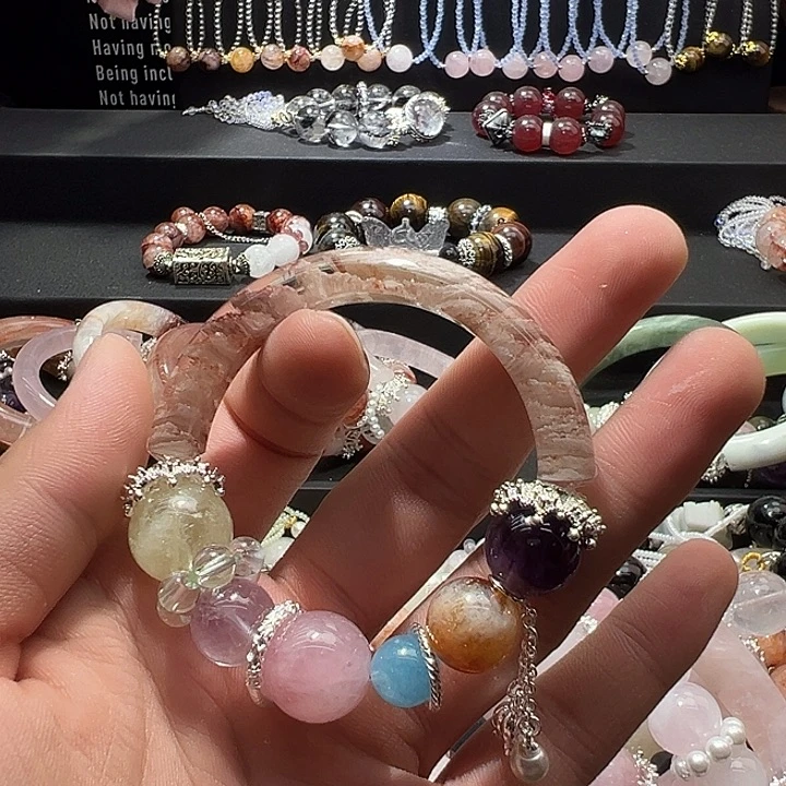 水晶手链未镶嵌水晶手链