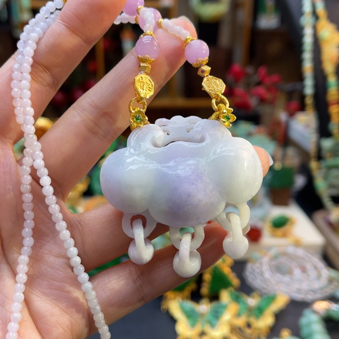 翡翠合金颈饰48小时鉴赏期