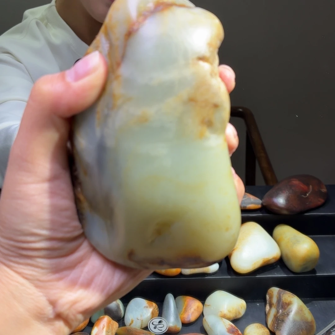 和田玉未镶嵌挂件966