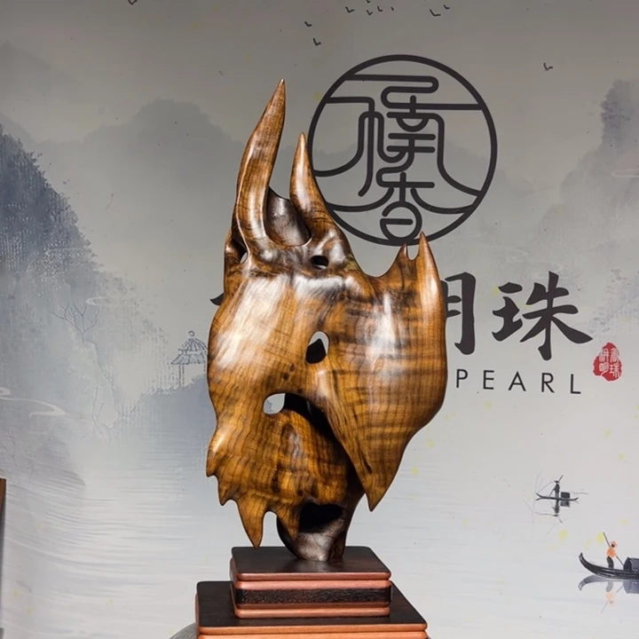 乌木类案台金丝楠木