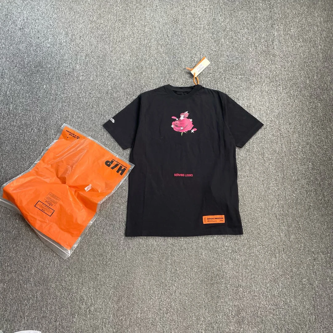 未使用 maje 718 800694 HERON PRESTON 玫瑰短袖 XS码