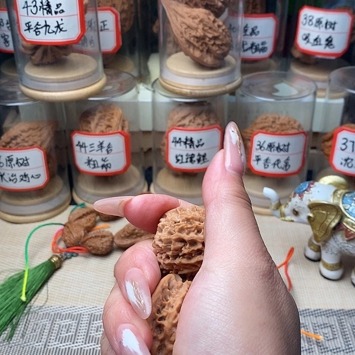 吃***去把件文玩核桃万花筒打底218