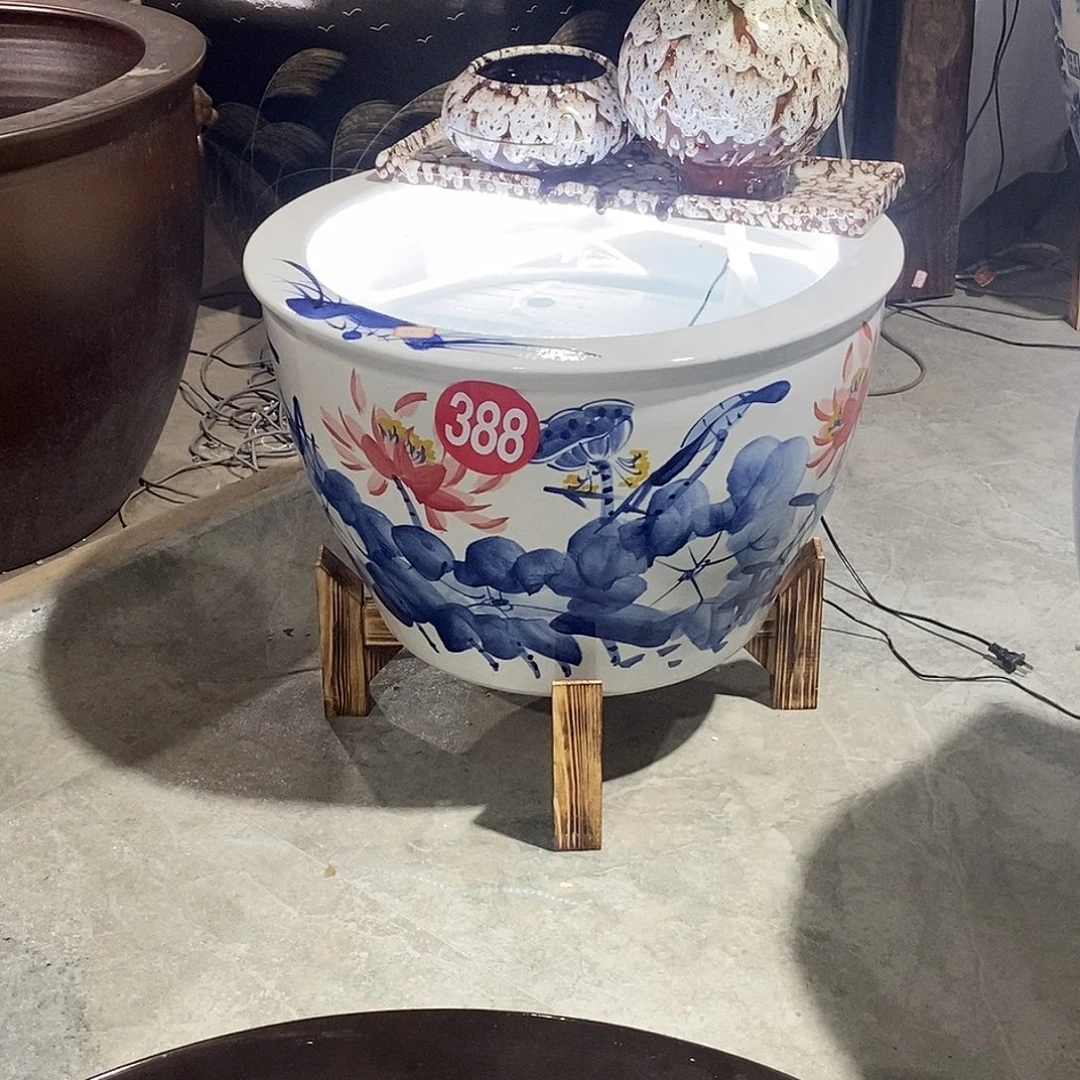 大***点景德镇陶瓷缸看直播间下单