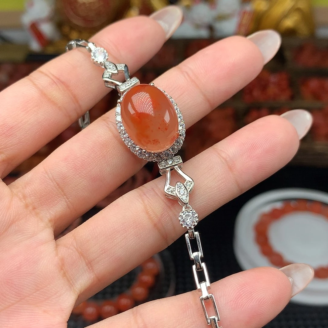 手链合金南红玛瑙
