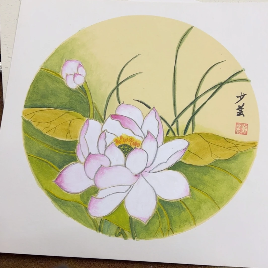 国画38-38卡纸作品艺