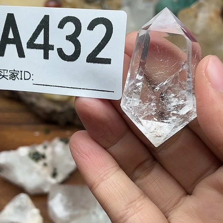 珠宝半成品水晶未镶嵌默认微瑕