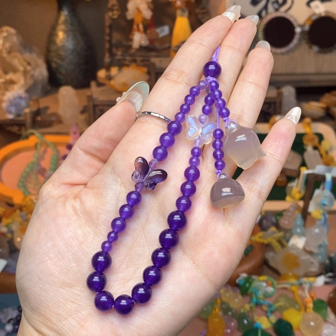 玛瑙/玉髓未镶嵌车挂