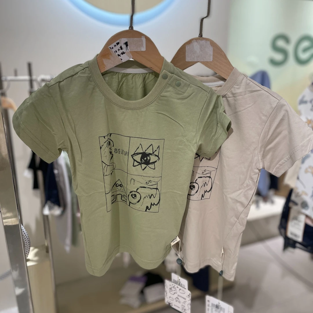 趣味短袖印花T恤男童4231026698