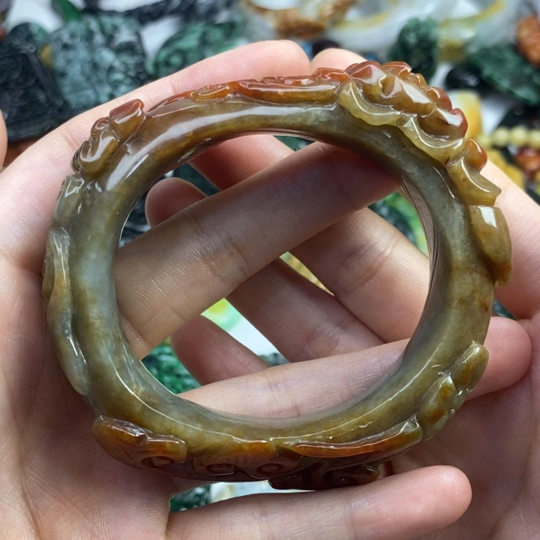 翡翠未镶嵌颈饰B****吊坠