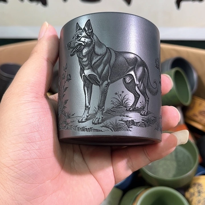 茶杯紫砂全手工紫砂主人杯