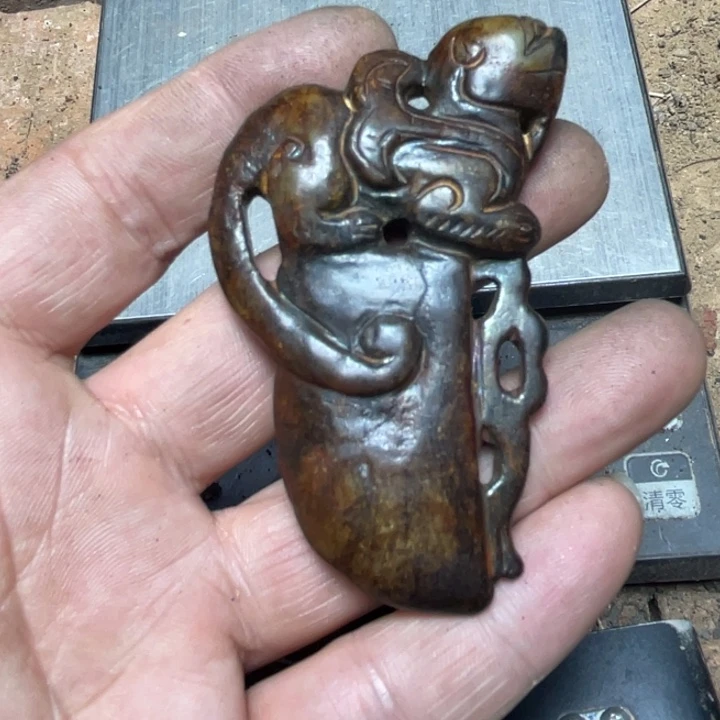 和田玉（糖玉）未镶嵌颈饰