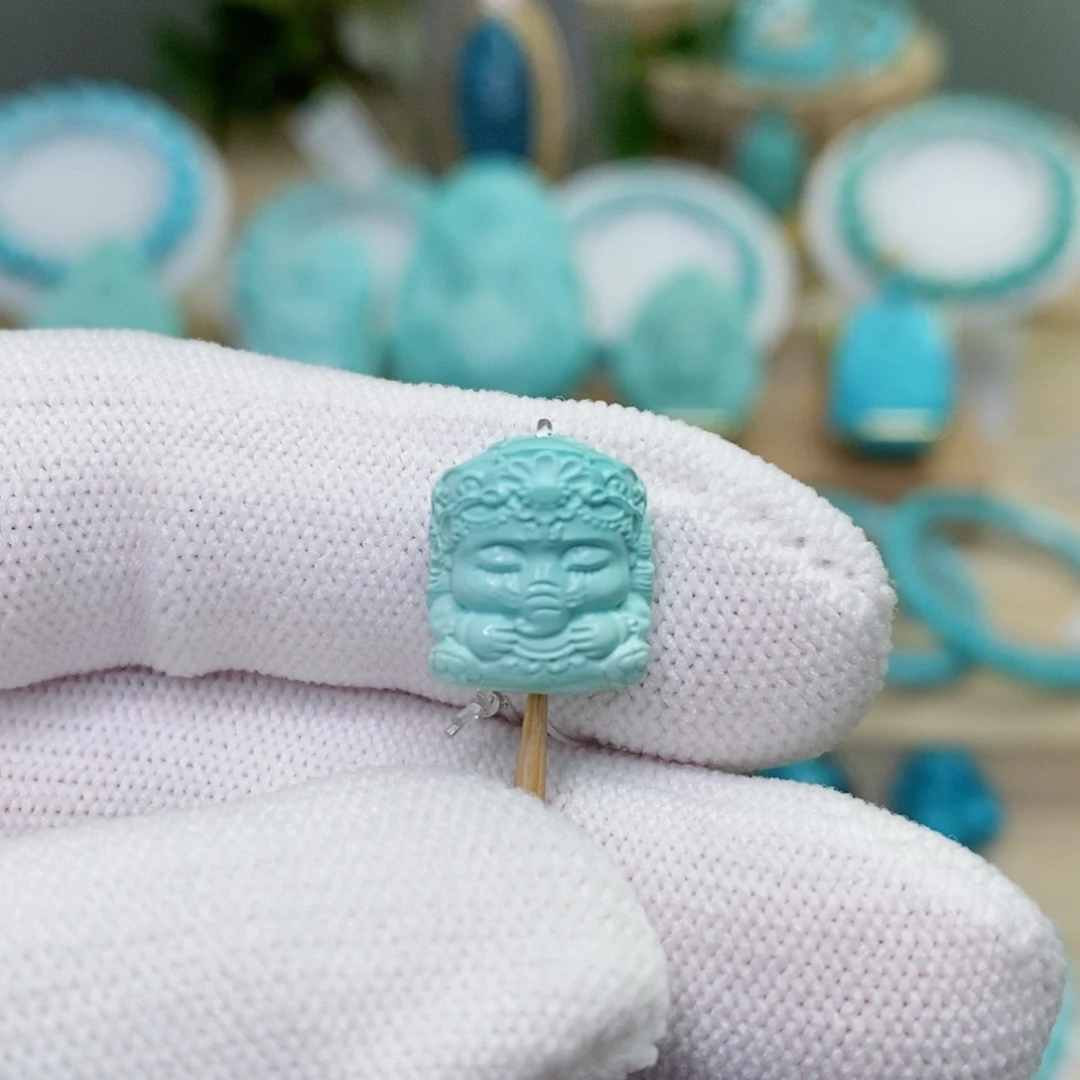 未镶嵌绿松石珠宝奇石