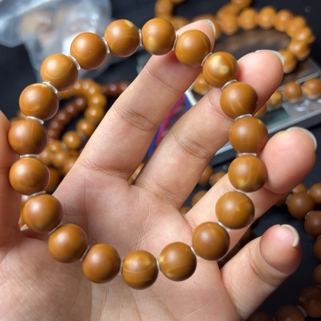 眉***朗橄榄核手串/手链1.14铁核福利品