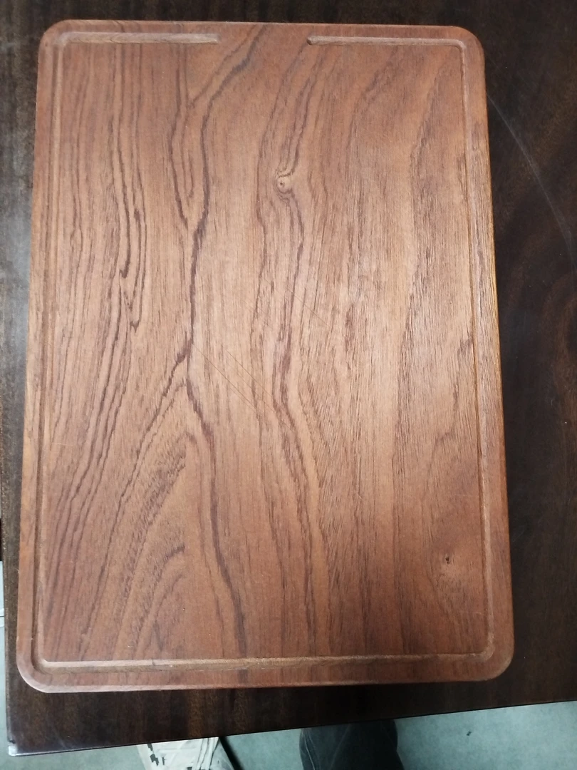 来自非洲原始森林的整木切割，防滑防霉乌檀木菜板砧板