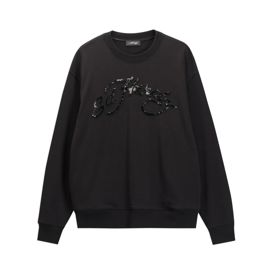 Ed Hardy/埃德哈迪秋季新款经典潮流时尚套头卫衣长袖E1QDM050
