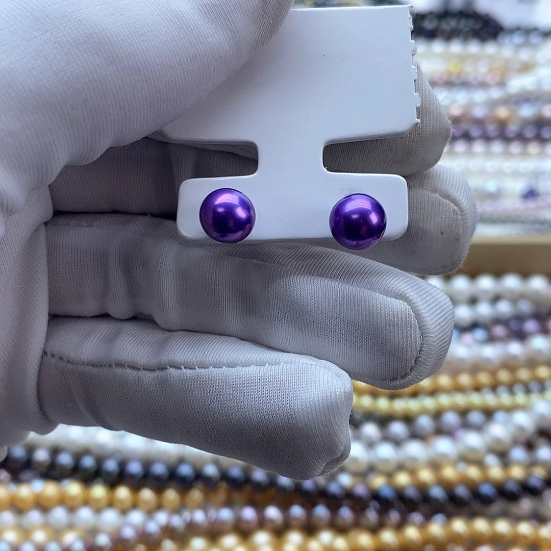 海水珍珠颈饰银S925镶嵌