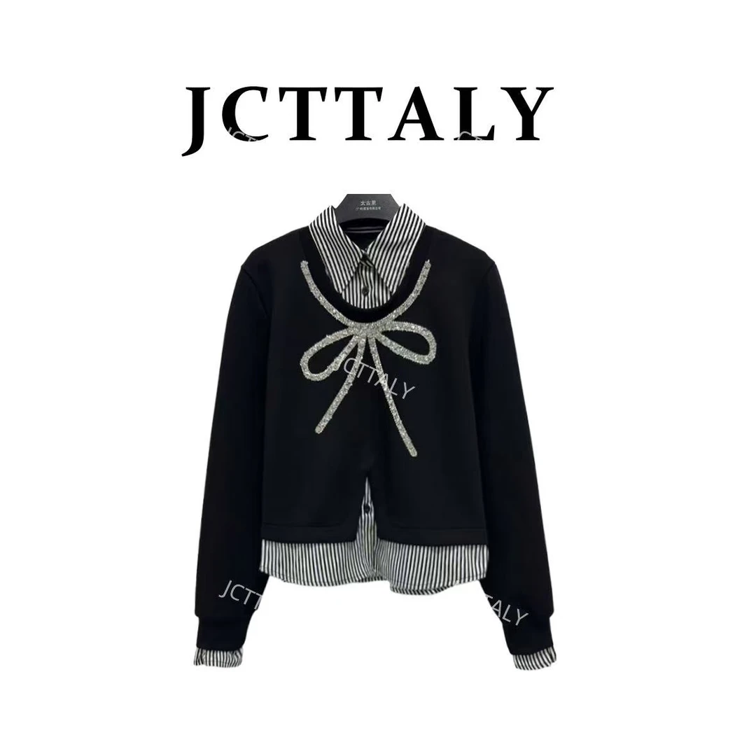 【宠粉价】秋季新款时尚海军领气质套装卫衣NH-Q0433