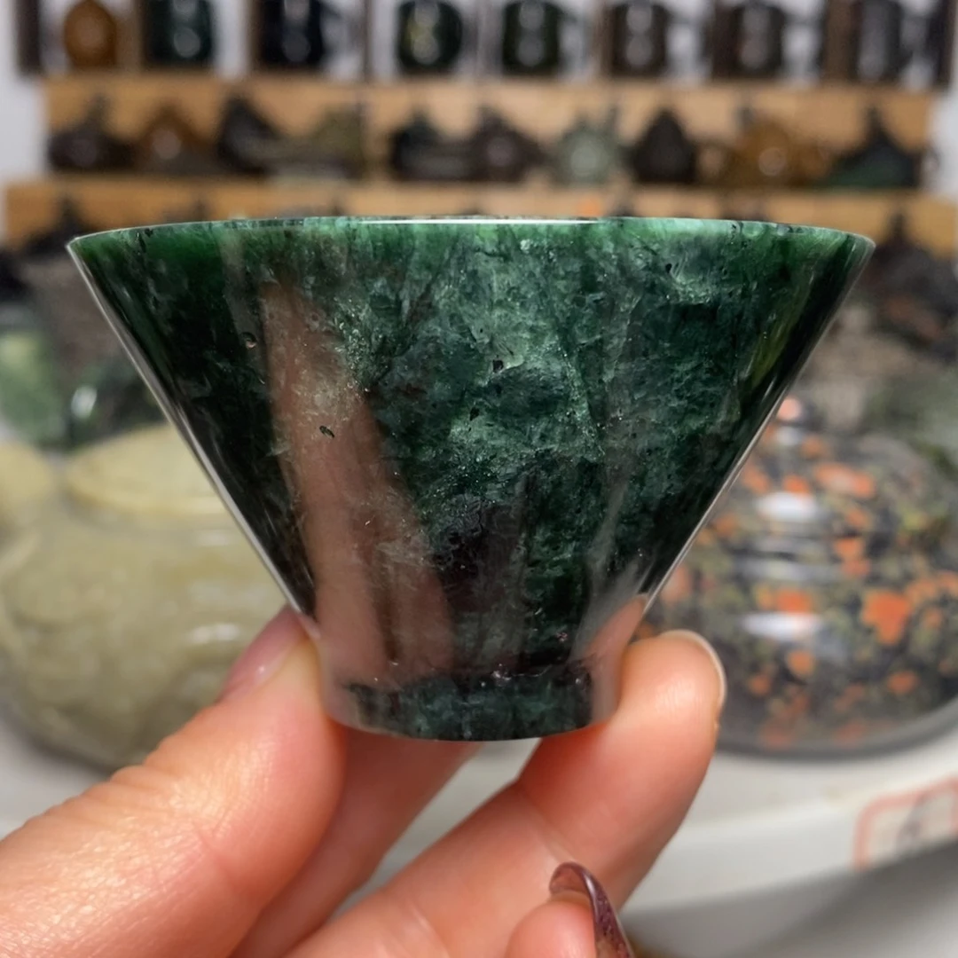 藏玉药王石福利款斗笠杯70cc