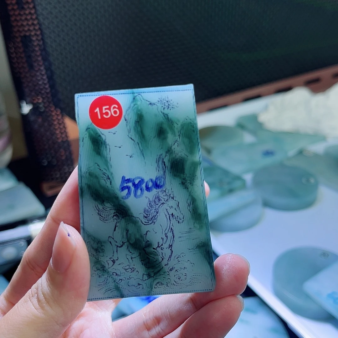 未镶嵌定制翡翠弓*张