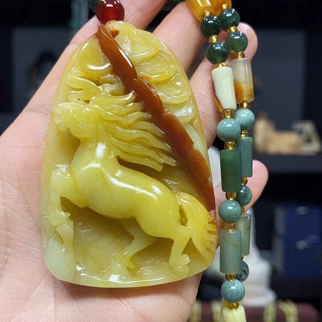 岫玉挂件吊坠未镶嵌