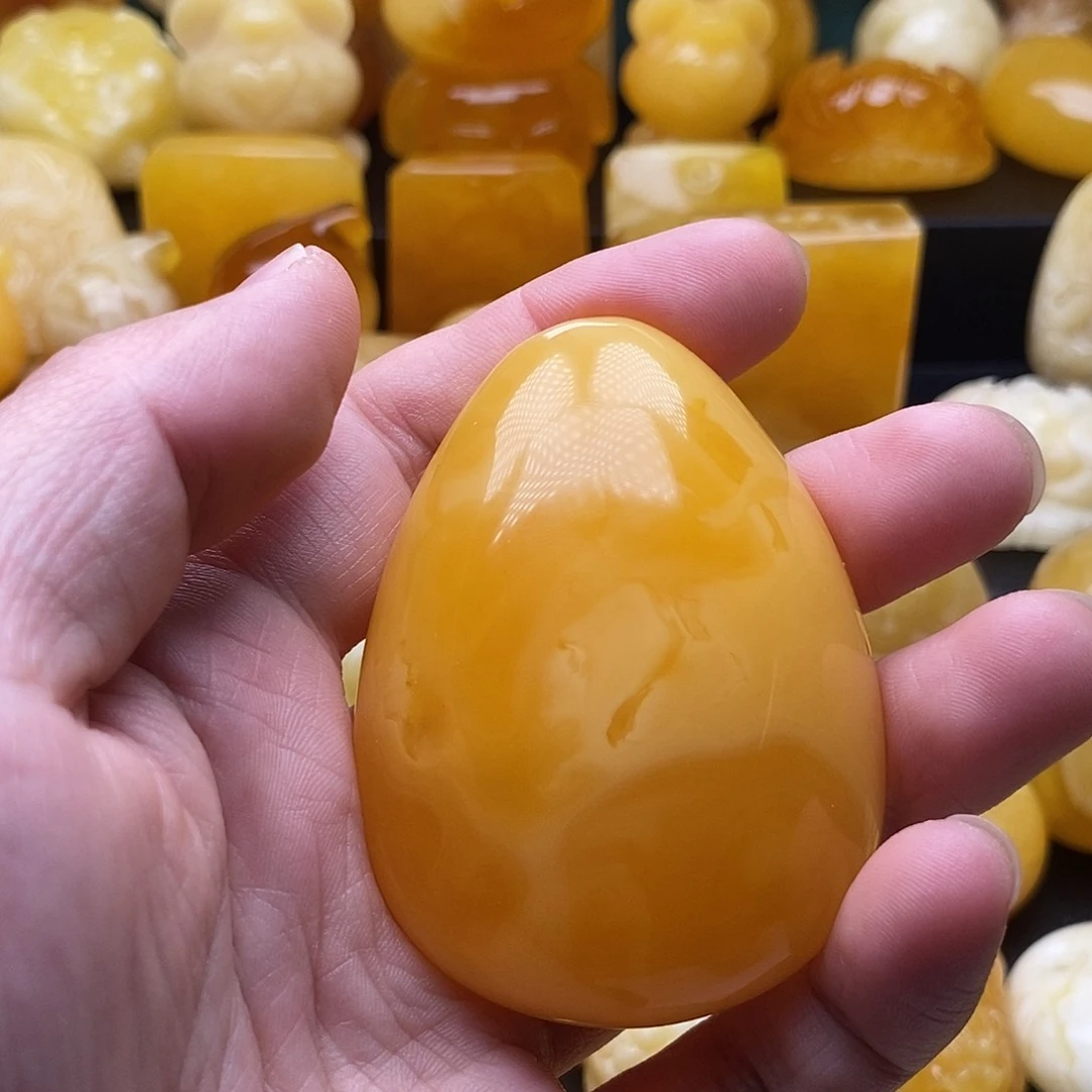 琥珀颈饰未镶嵌琥珀蜜蜡吊坠