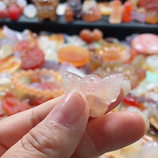 玛瑙/玉髓颈饰未镶嵌小***?