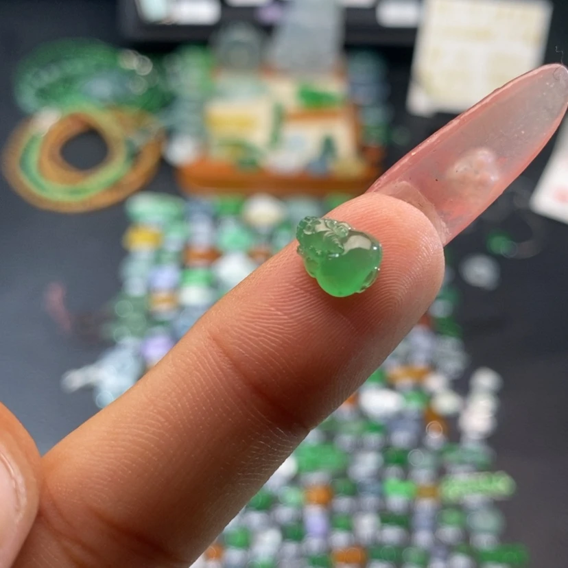 【闪购商品】翡翠挂件未镶嵌金蟾