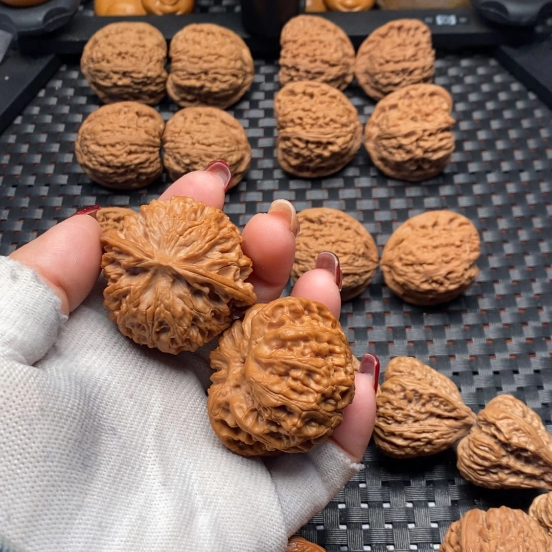 文玩核桃把件苹果45