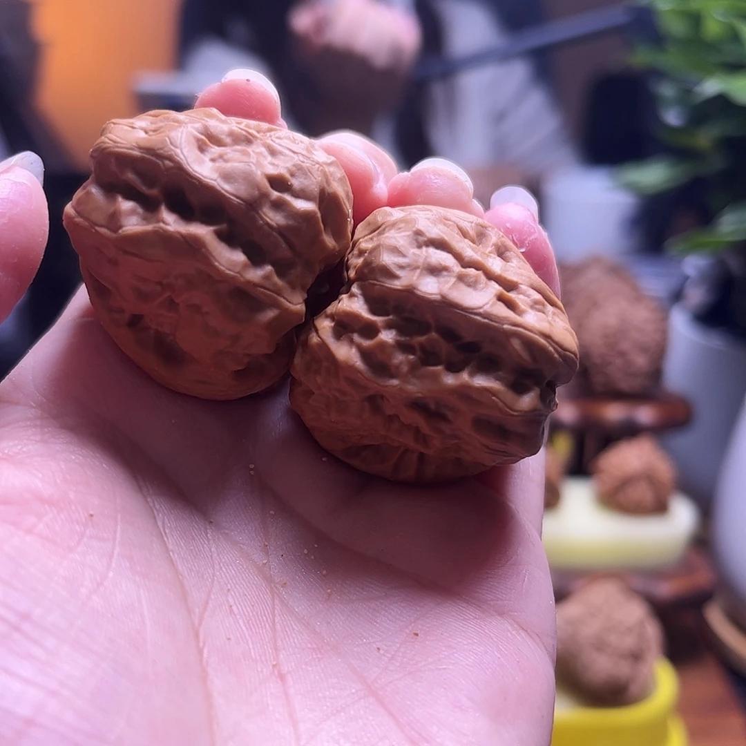 文玩核桃把件36尺蛤蟆61